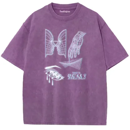 Soulisfree  WHAT IS REAL? Washed Tee