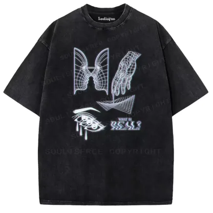 Soulisfree  WHAT IS REAL? Washed Tee