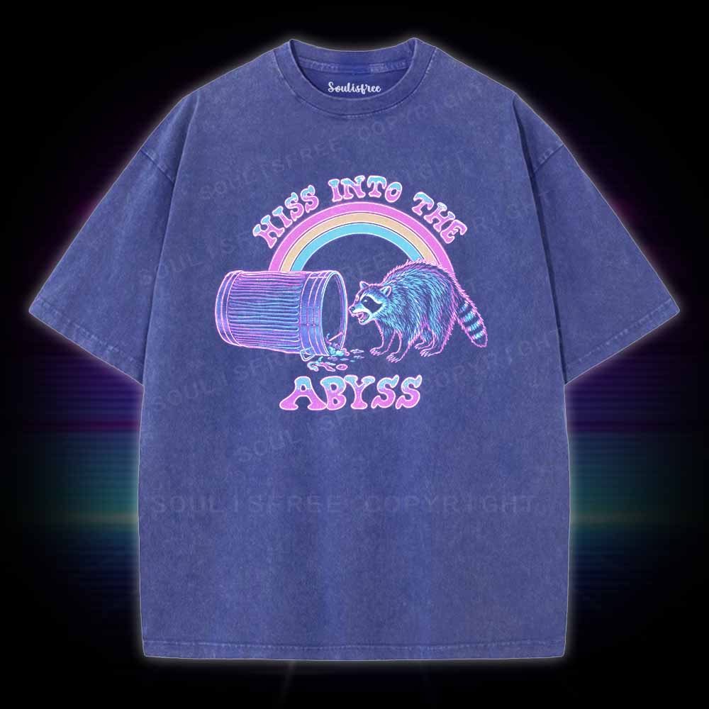 Soulisfree Hiss Into the Abyss Washed Tee