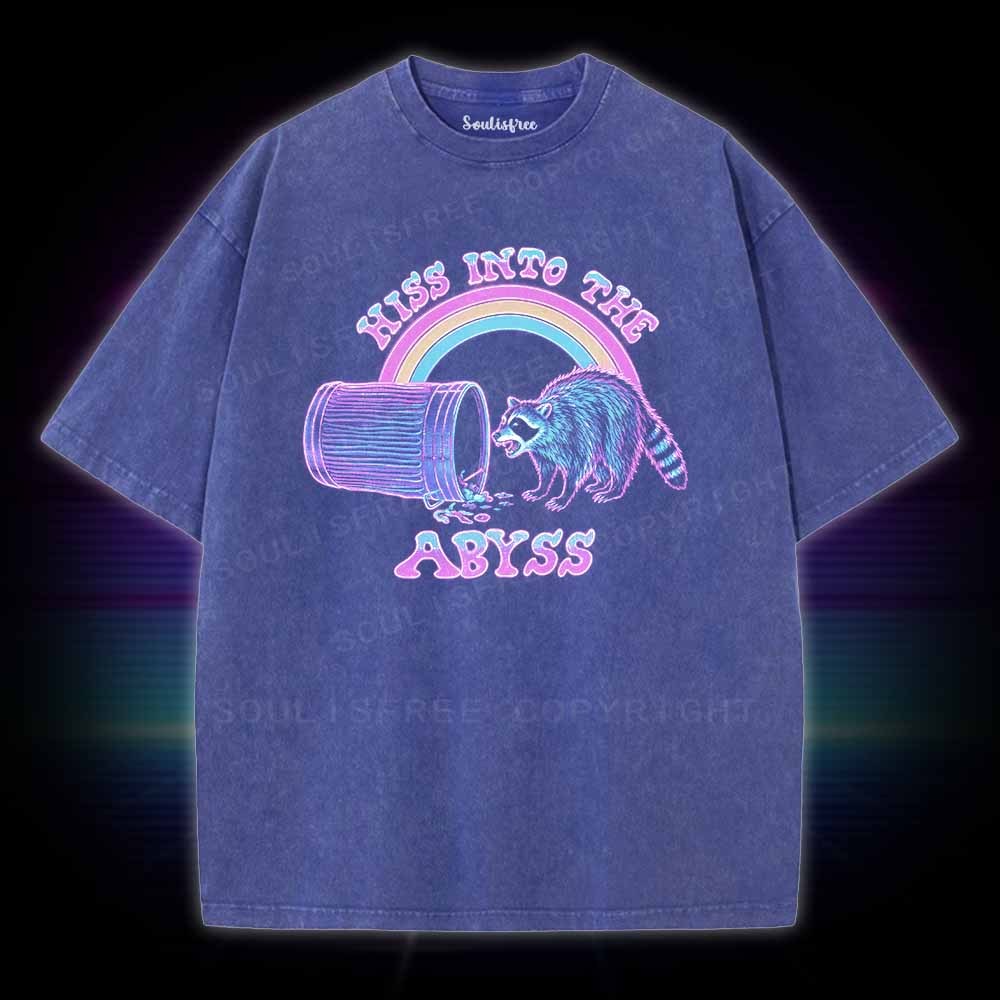 Soulisfree Hiss Into the Abyss Washed Tee