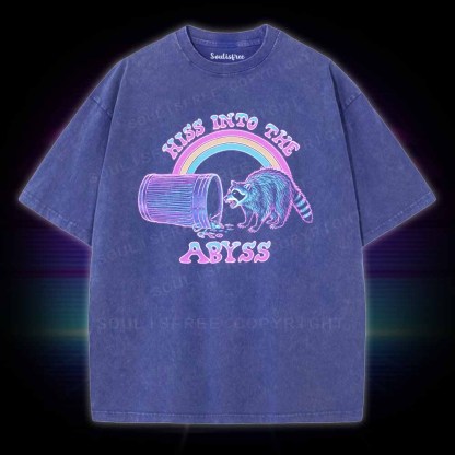 Soulisfree Hiss Into the Abyss Washed Tee