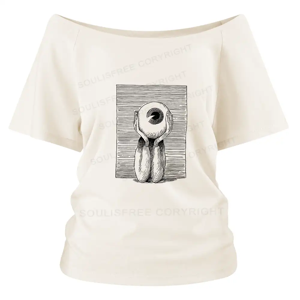 The Eye of the Beholder Off Shoulder Top