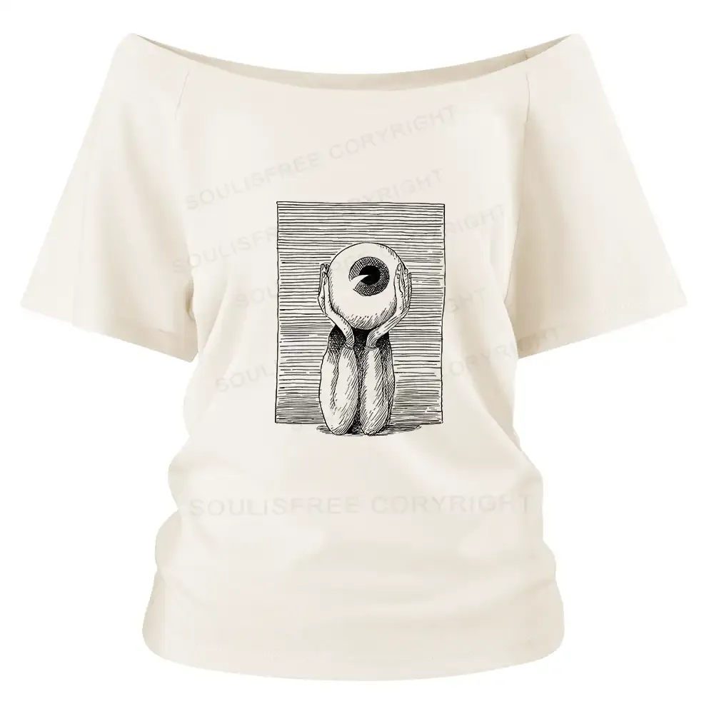 Designed The Eye of the Beholder Off Shoulder Top