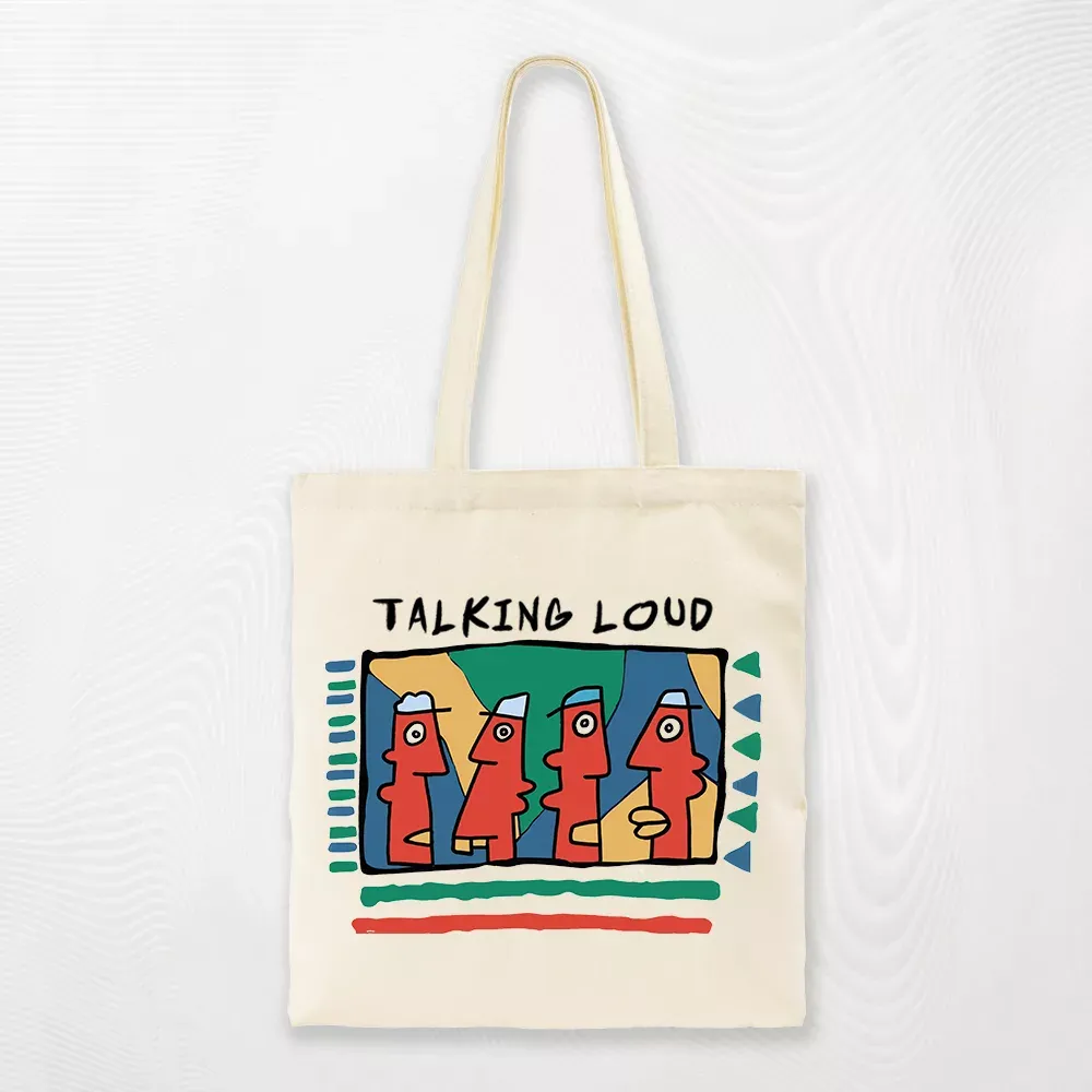 Talking Heads Silent Communication Tote Bag