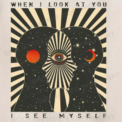 Reflections of the Soul  Washed Space T-shirt