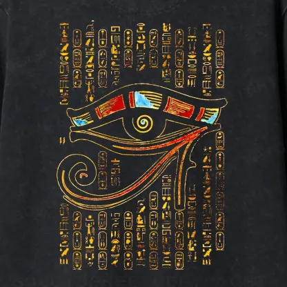 Eye Of Horus Washed Matching Sweatshirt and Jogger Set