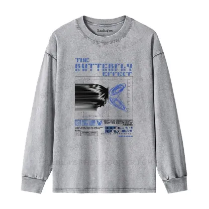 Chaos in Motion Washed Long Sleeve Shirt