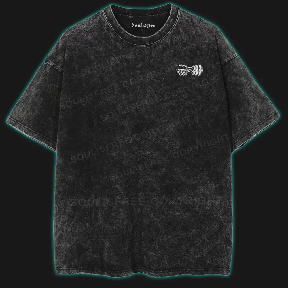 MIND IN MODULATION Washed T-shirt