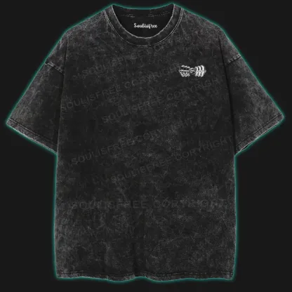 MIND IN MODULATION Washed T-shirt
