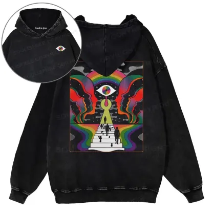 Step Into the Mind Washed Hoodie