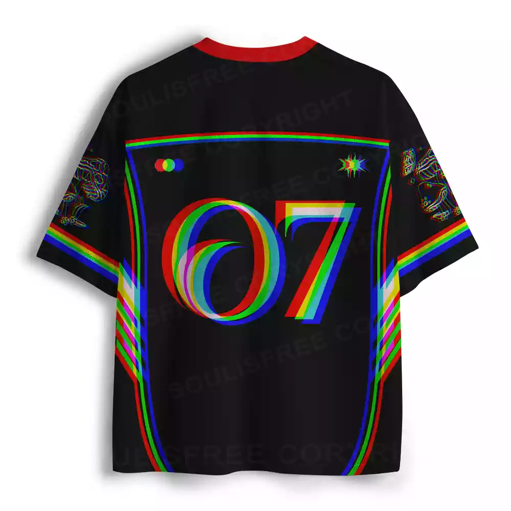 Psychedelic Mushroom Mesh Jersey