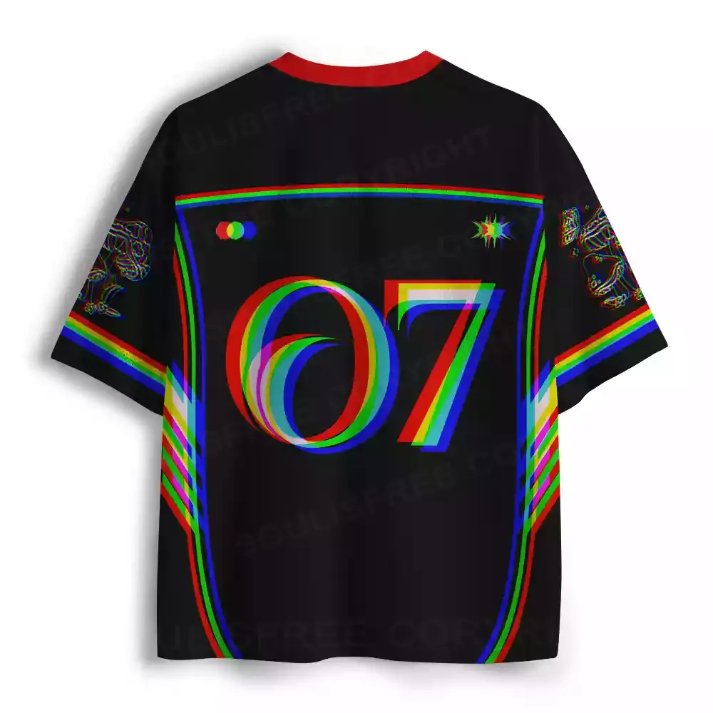Psychedelic Mushroom Mesh Jersey