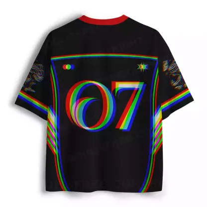 Psychedelic Mushroom Mesh Jersey