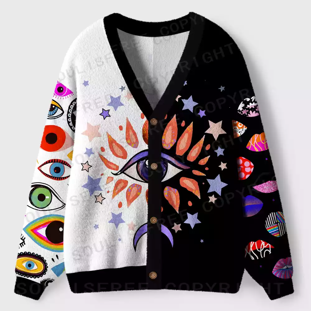 Stellar Gaze Ugly Cardigan Sweaters