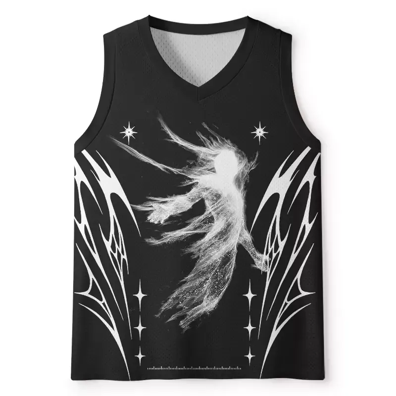Designed Soulisfree Astral Drift Mesh Tank