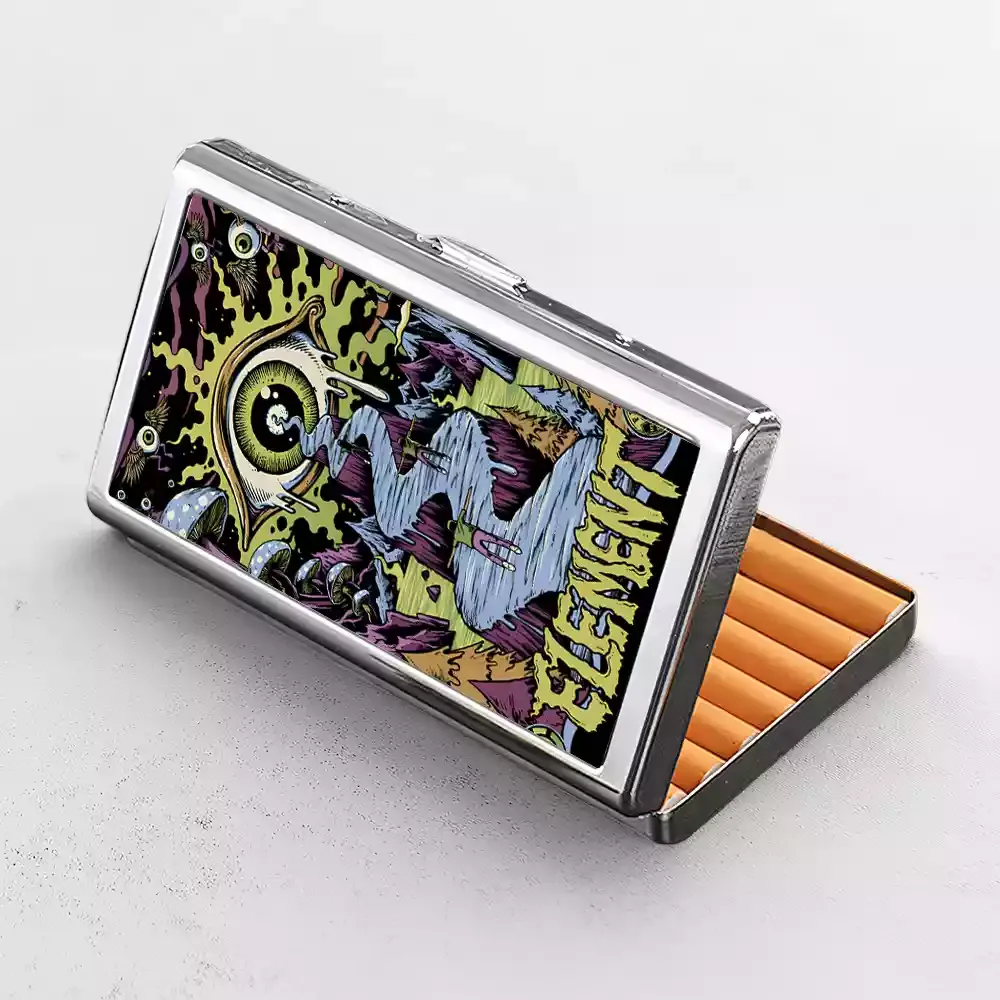 Psychedelic Elements Cigarette Case