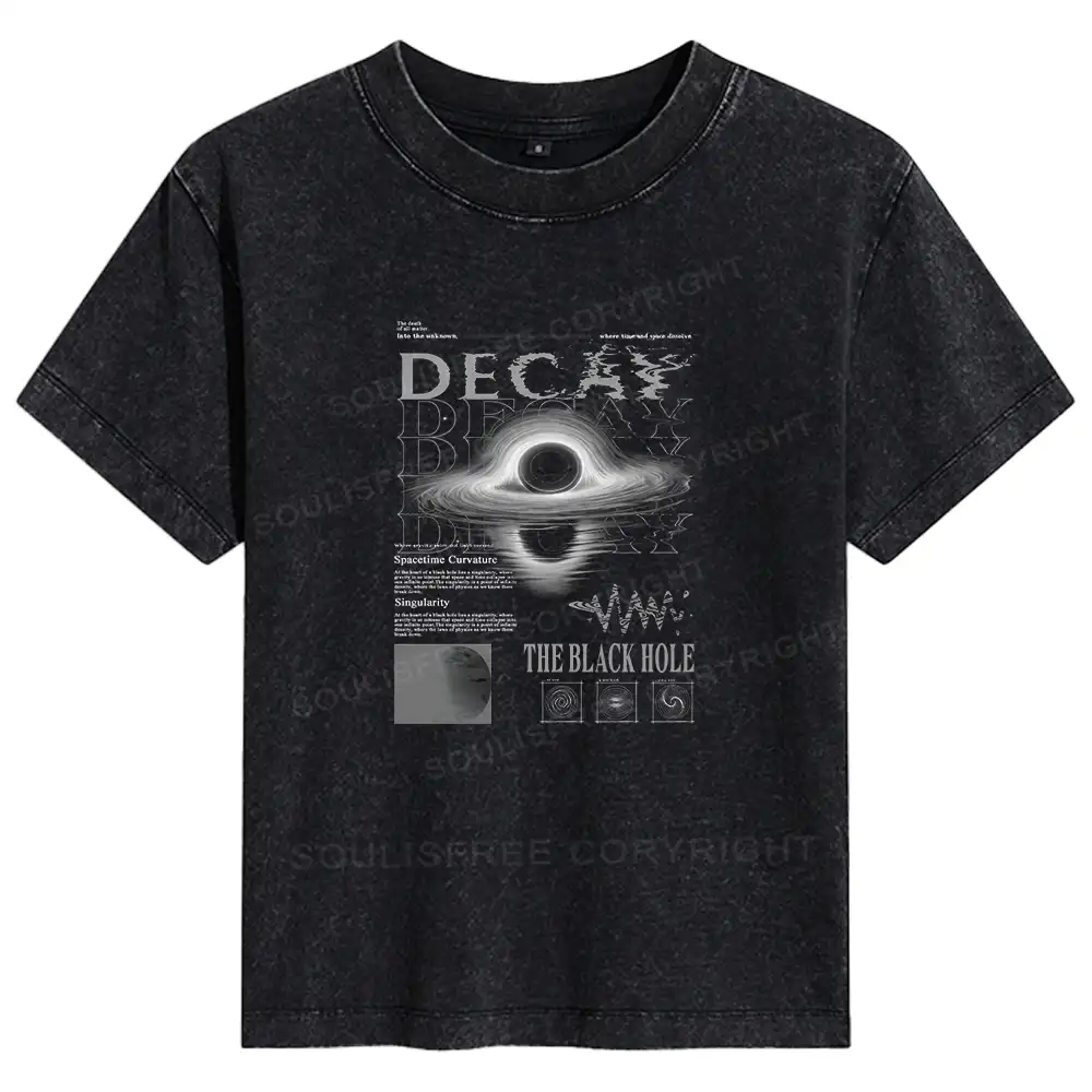 Decay - Into The Unknown Basic Washed T-shirt