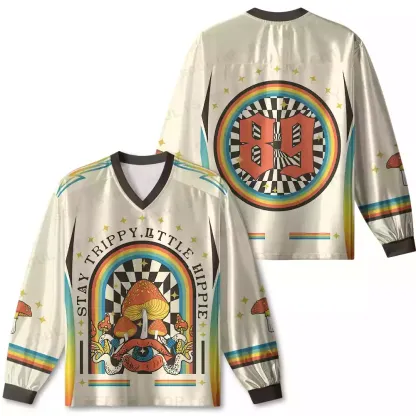 Stay Trippy, Little Hippie Long Sleeve Jersey