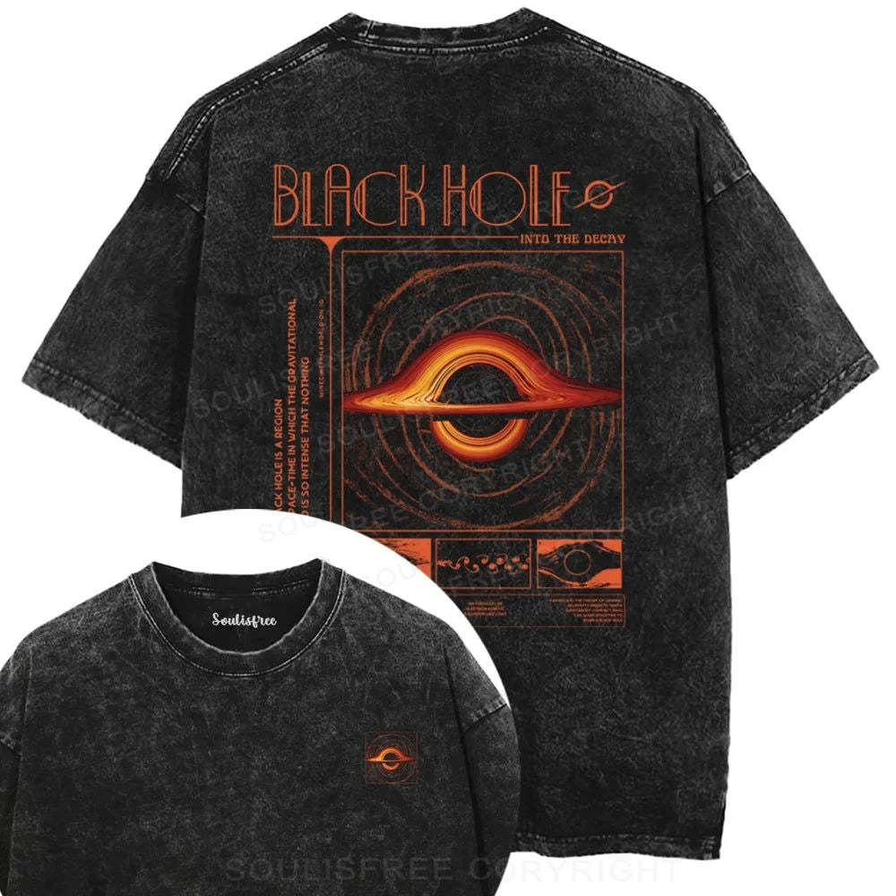 Designed black-hole-into-the-decay soulisfree
