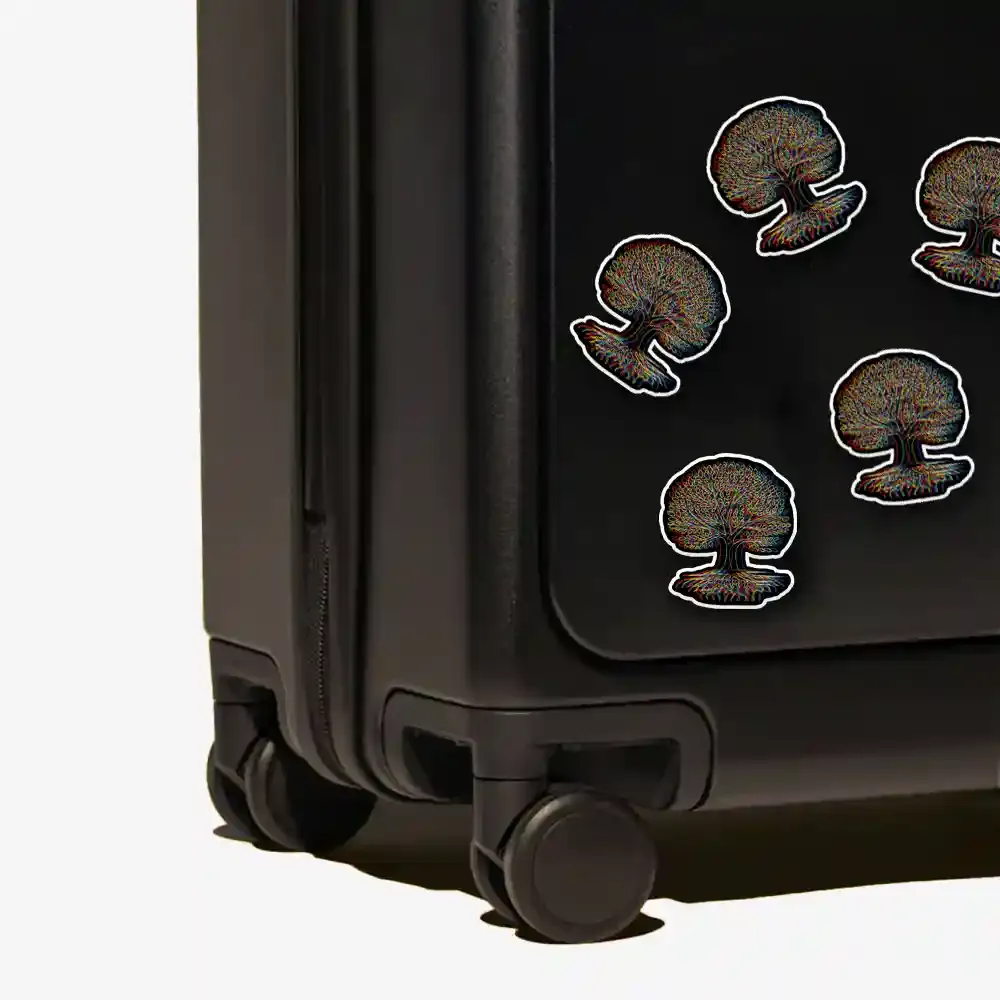 Psychedelic Tree Of Life 1PCS Stickers