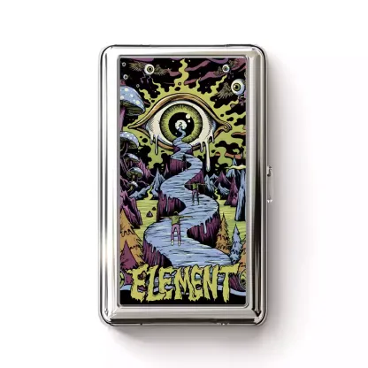 Psychedelic Elements Cigarette Case