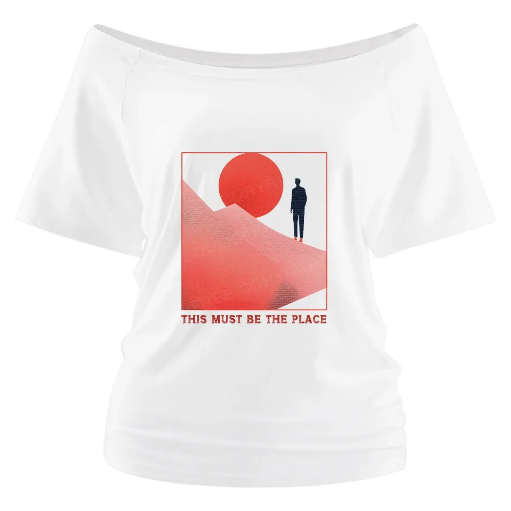 Designed Must Be The Place Off Shoulder Top