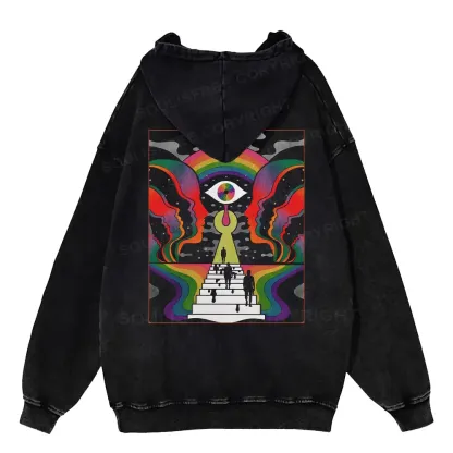 Step Into the Mind Washed Hoodie