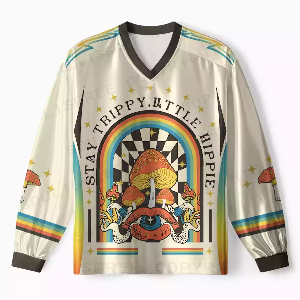 Stay Trippy, Little Hippie Long Sleeve Jersey