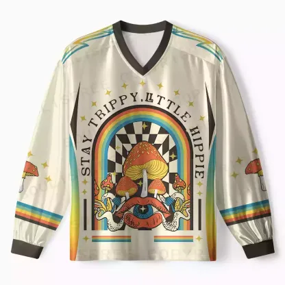 Stay Trippy, Little Hippie Long Sleeve Jersey