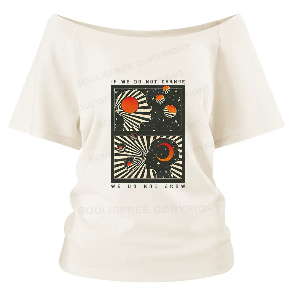 Self Growth Off Shoulder Top