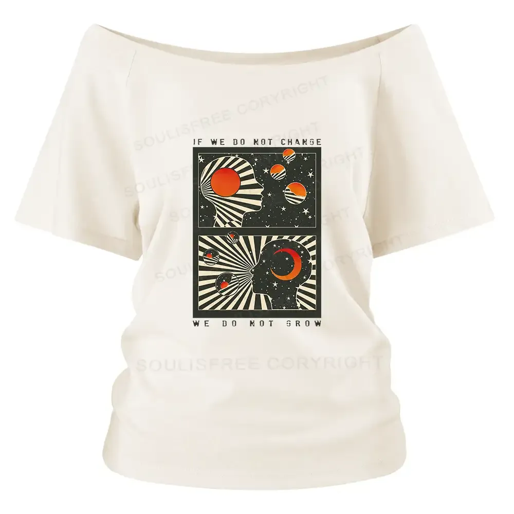 Designed Self Growth Off Shoulder Top