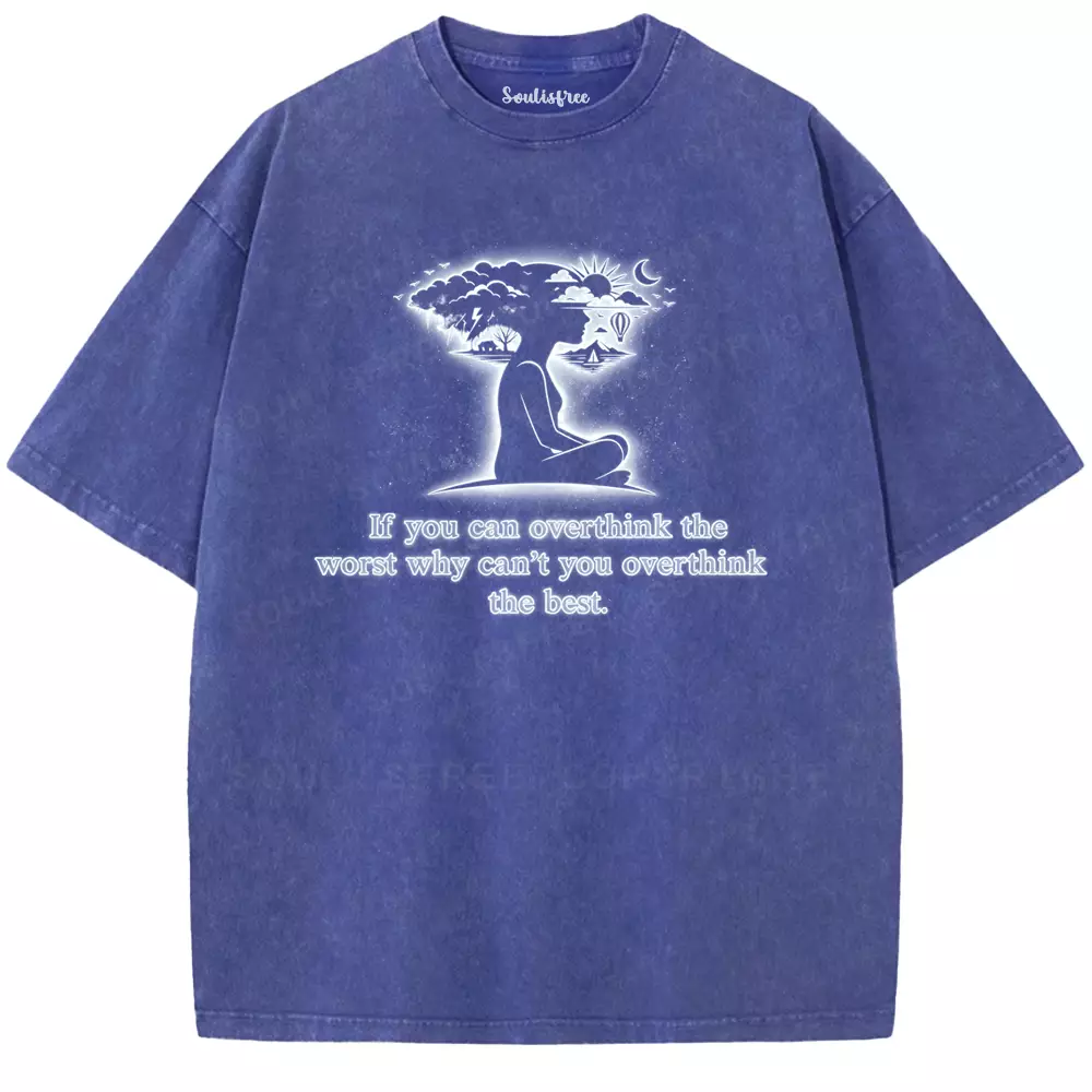 Soulisfree  Overthink Washed Tee