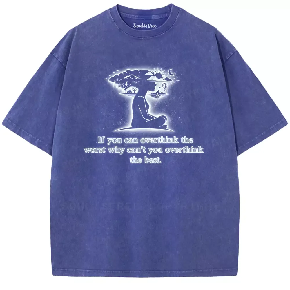Soulisfree  Overthink Washed Tee