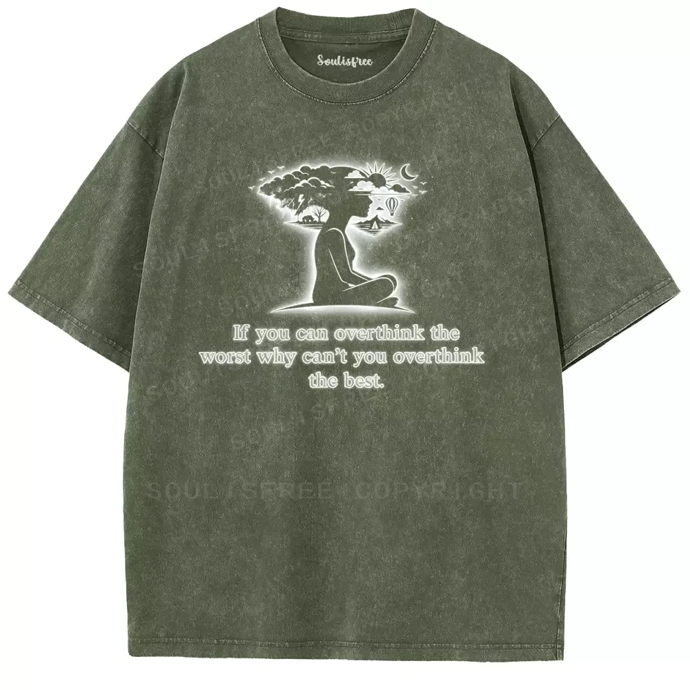 Soulisfree  Overthink Washed Tee