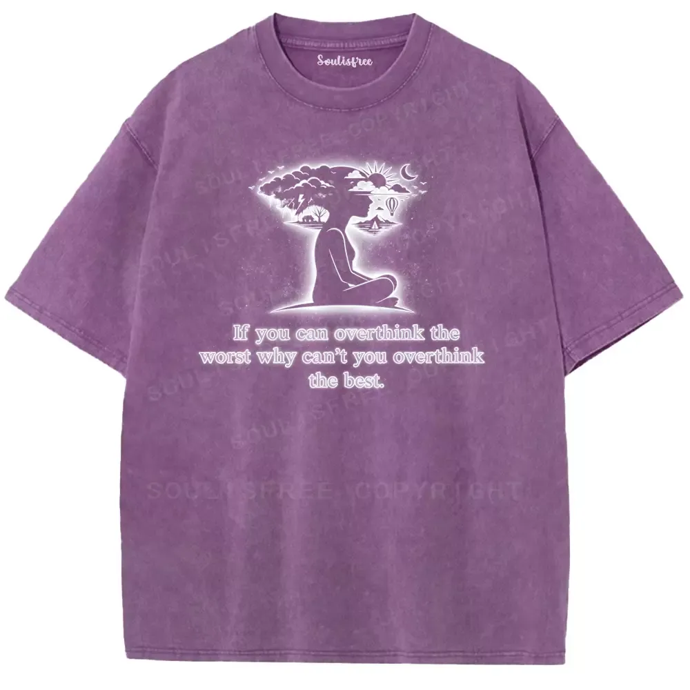 Soulisfree  Overthink Washed Tee