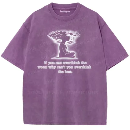Soulisfree  Overthink Washed Tee