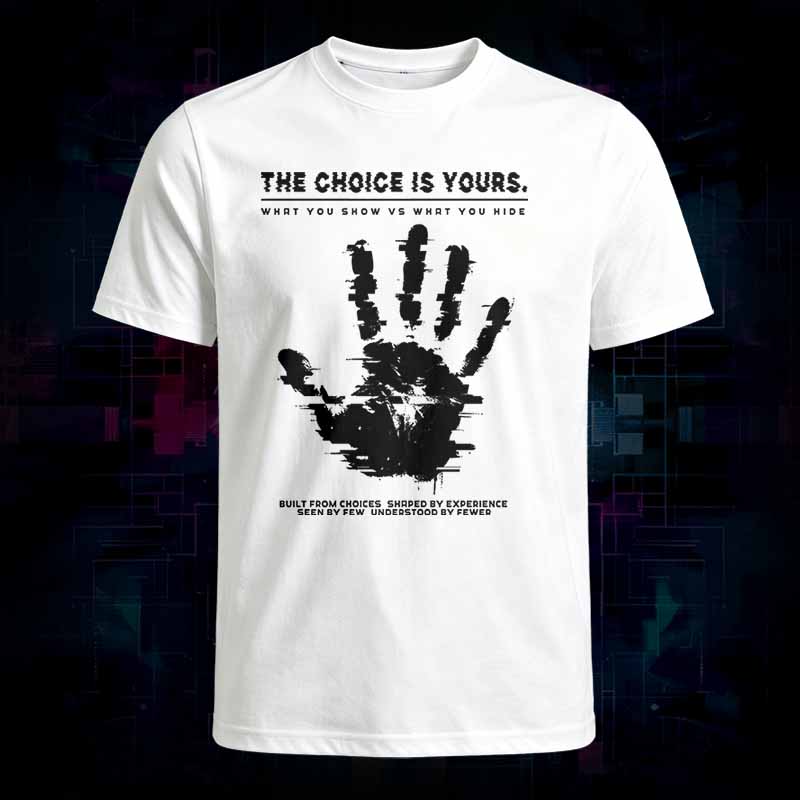 Soulisfree THE CHOICE IS YOURS. Classic Tee