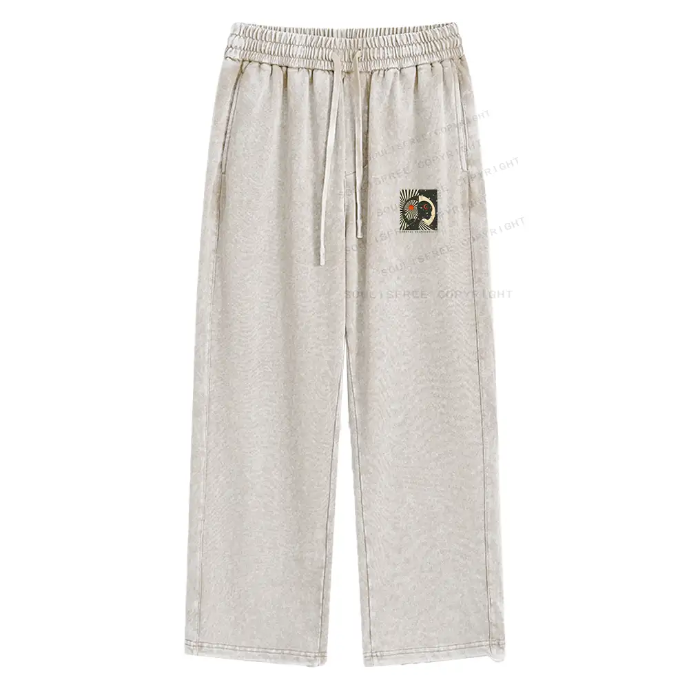 Power of Openness Washed Baggy Sweatpants