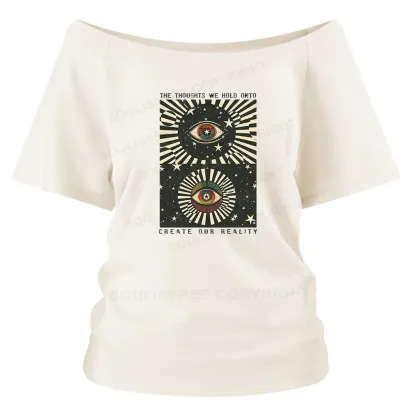 Create Our Reality Off Shoulder Top