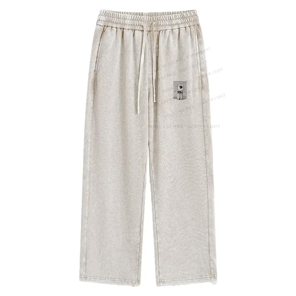 The Eye of the Beholder Washed Baggy Sweatpants