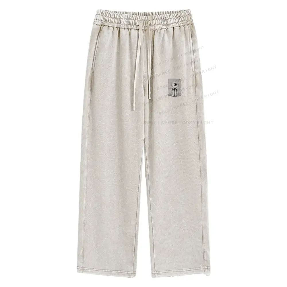 The Eye of the Beholder Washed Baggy Sweatpants