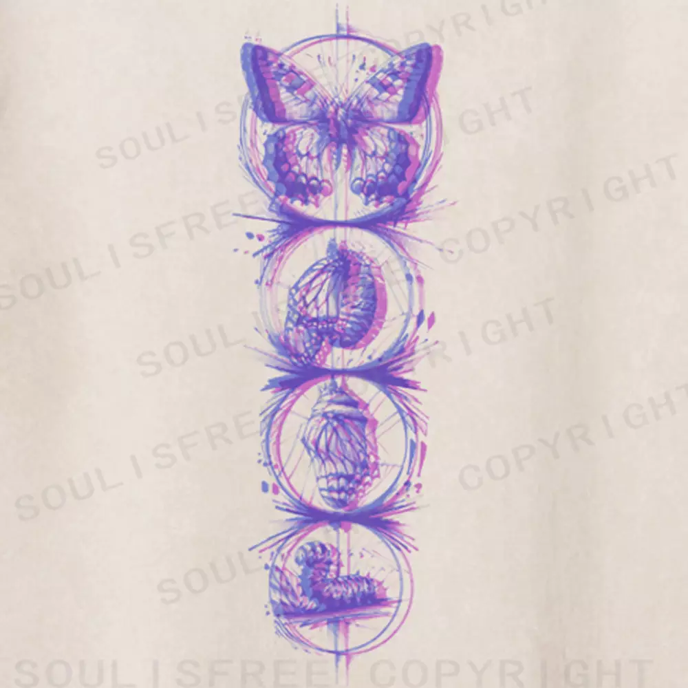 Soulisfree Quietly Becoming Washed Tee