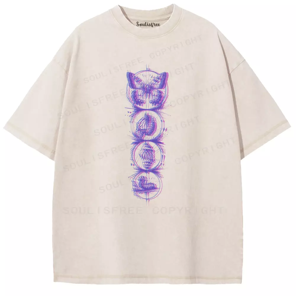 Soulisfree Quietly Becoming Washed Tee