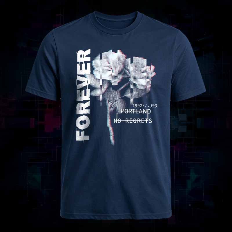 Soulisfree FOREVER Glitch Rose Classic Tee