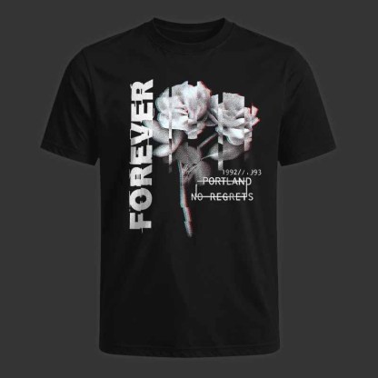 Soulisfree FOREVER Glitch Rose Classic Tee