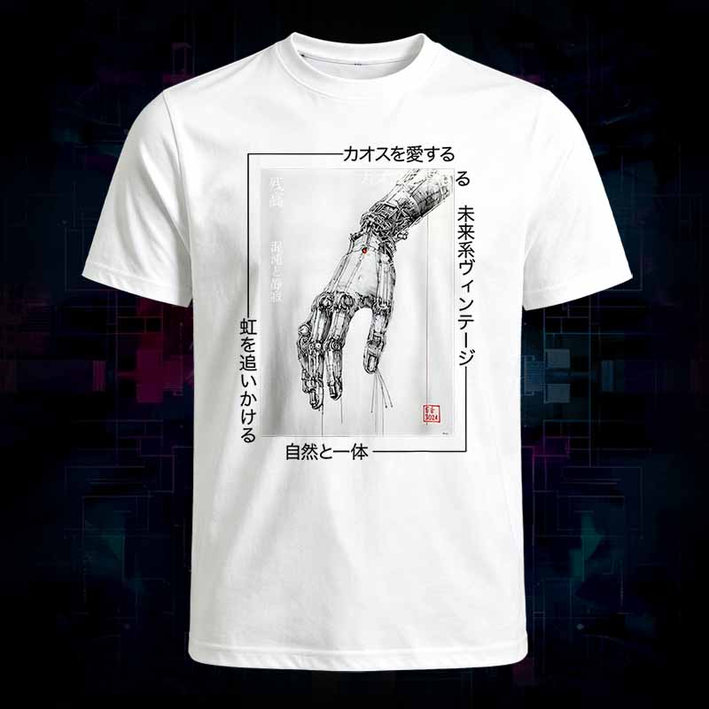 Soulisfree Cyberpunk Mechanical Hand Classic Tee