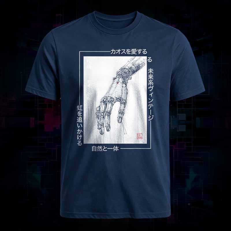 Soulisfree Cyberpunk Mechanical Hand Classic Tee