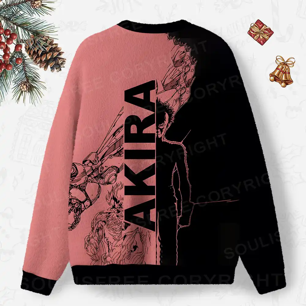 AKIRA Ugly Christmas Knit Sweatshirt