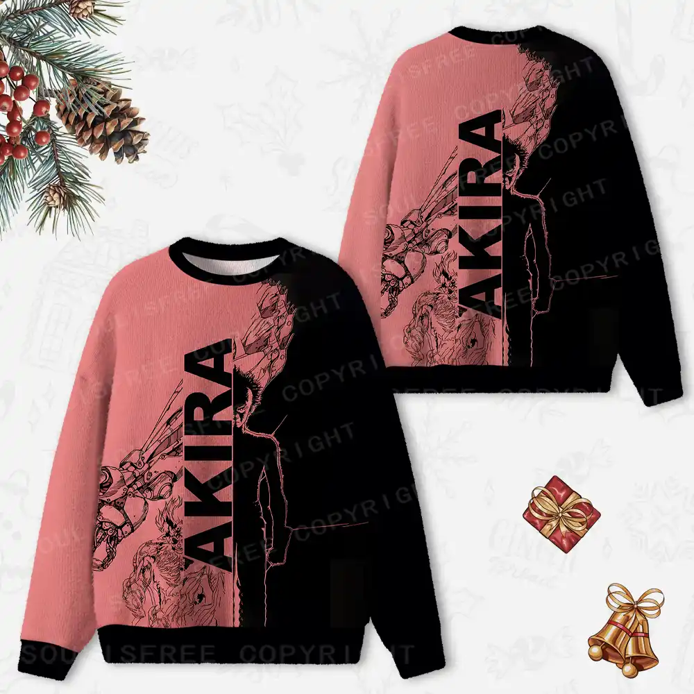 AKIRA Ugly Christmas Knit Sweatshirt