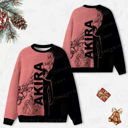 AKIRA Ugly Christmas Knit Sweatshirt